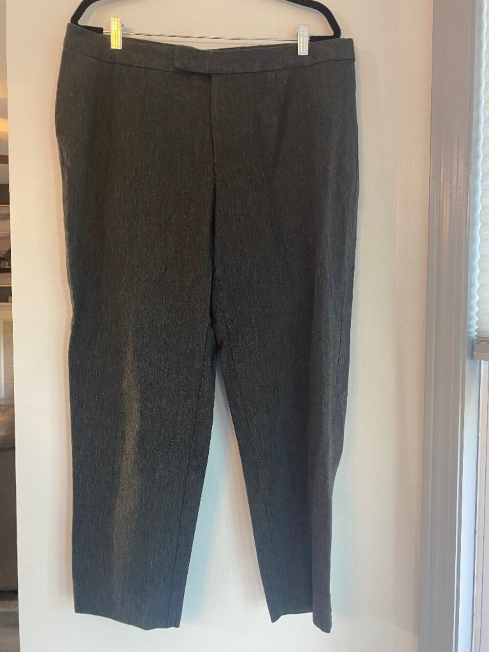 Dockers Stretch Gray Straight Leg Dress Pants